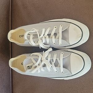 Converse Chuck Taylor All Star Gray Canvas Shoes
